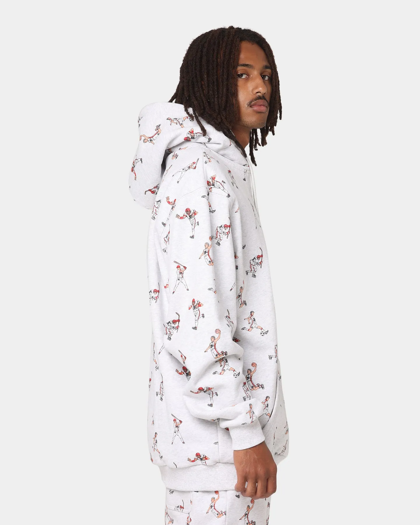 Starter Sports Stars Hoodie Pepper Grey