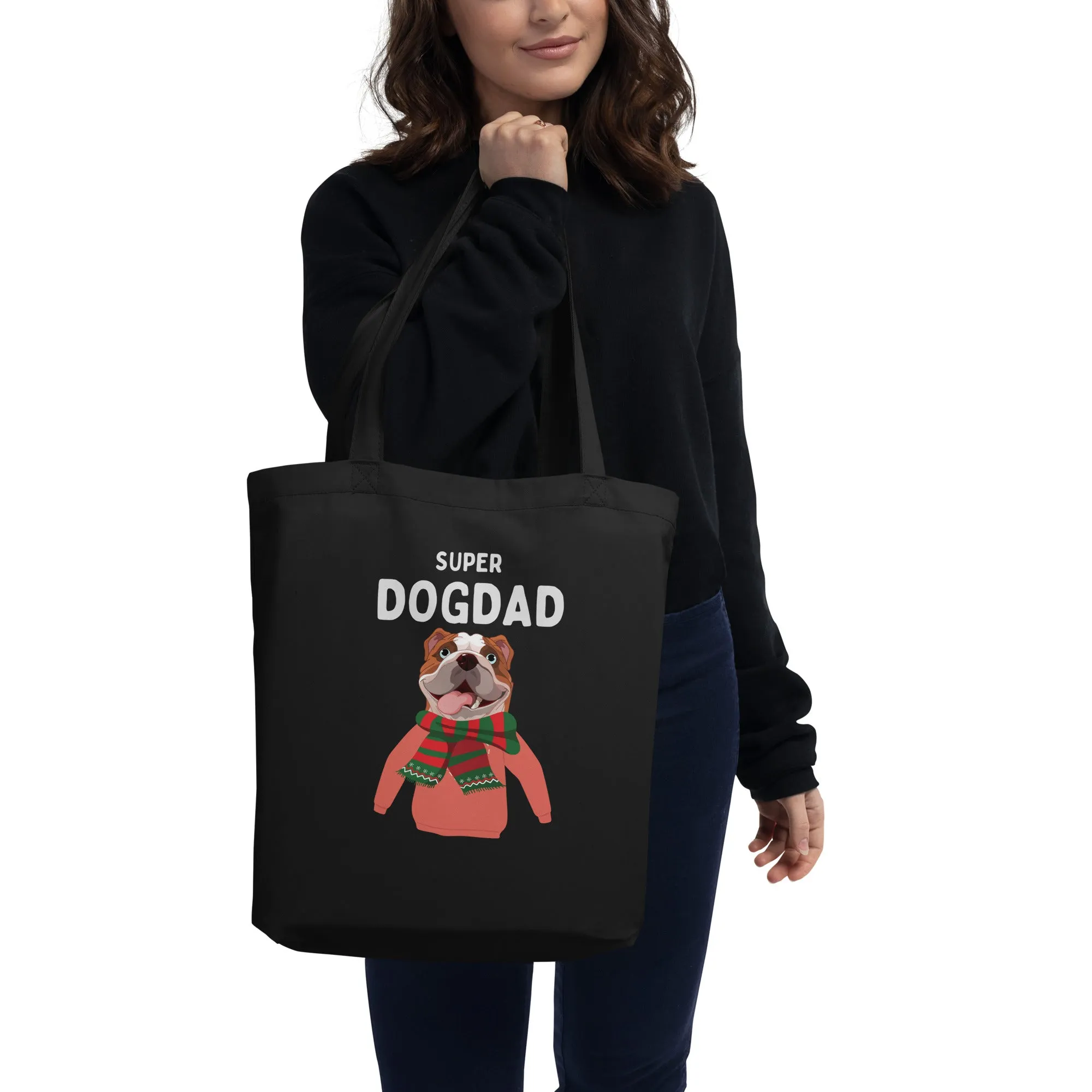 Super Dog Dad, Eco Tote Bag