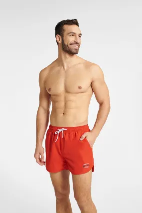 TEEK - Reddish Orage Mens Swimming Trunks