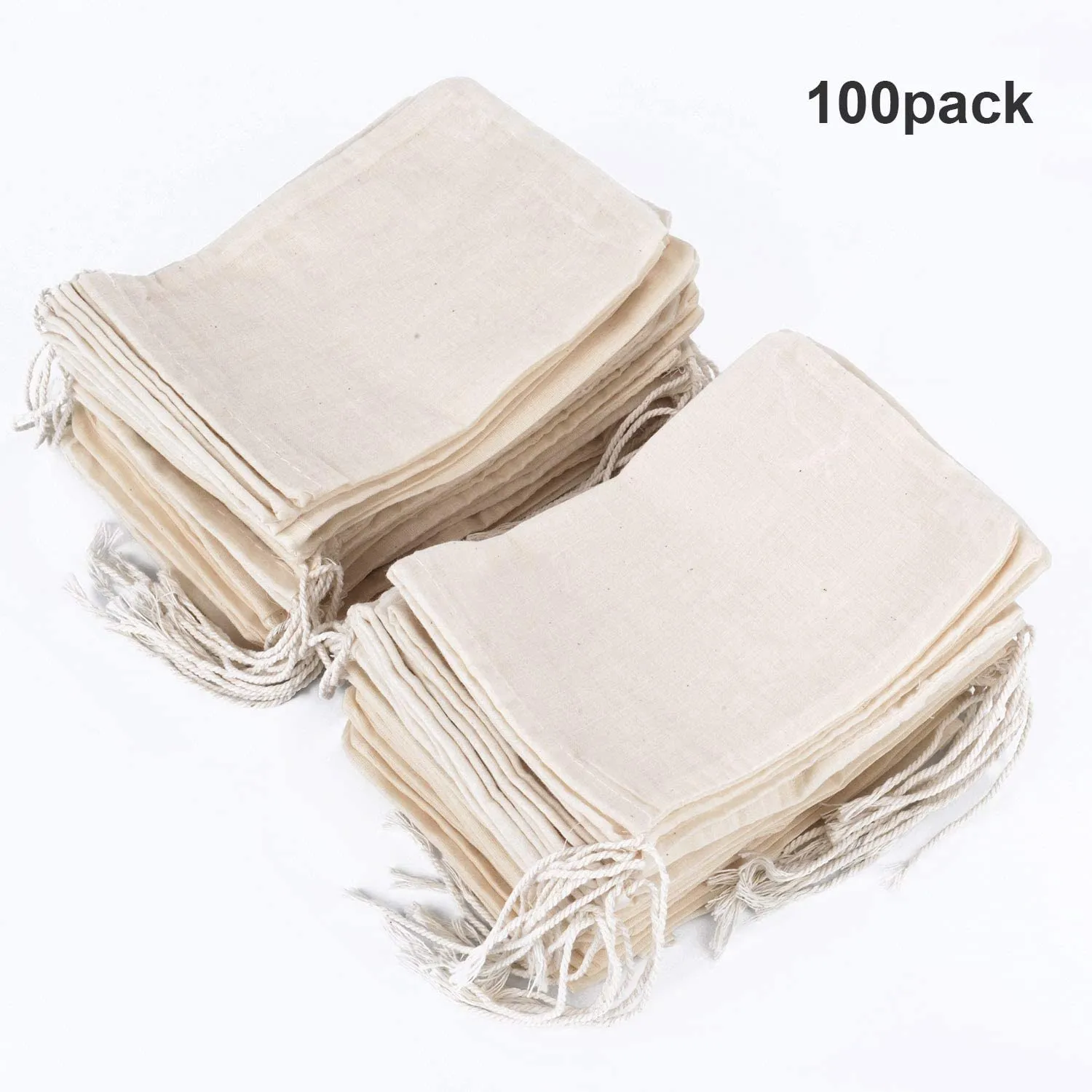 TT Canvas Drawstring Muslin Bags
