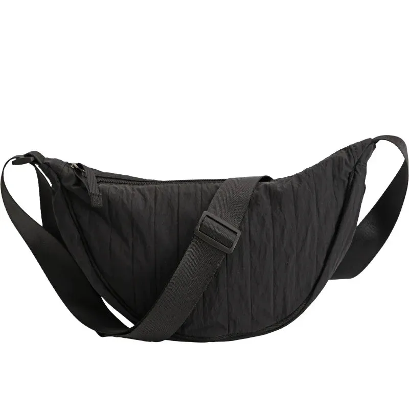 UAKISS  -  Wrinkled Cloud Shoulder Bags Women Luxury Designer Fashion Simple Crossbody Sling Bag Female Casual Versatile Fanny Packs