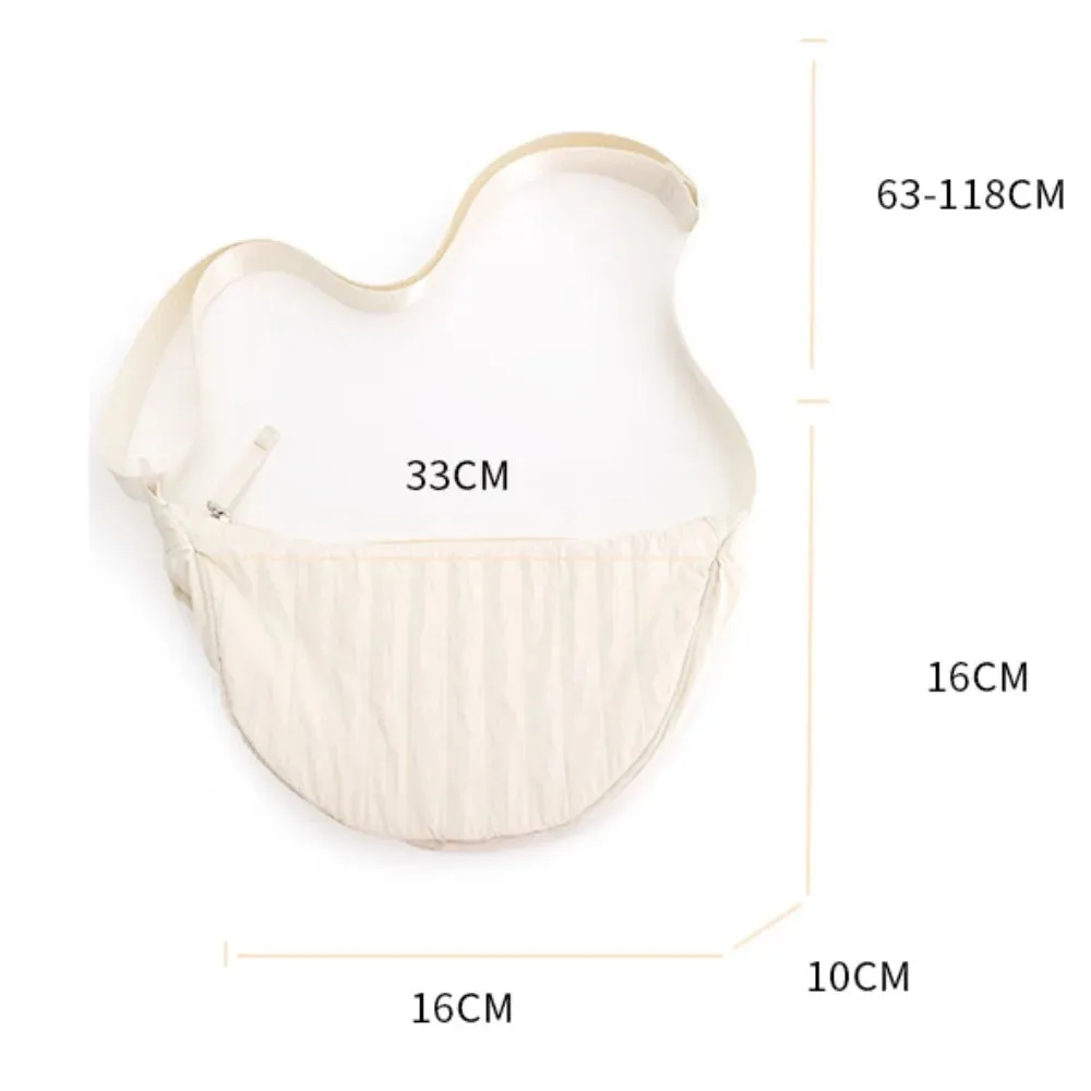 UAKISS  -  Wrinkled Cloud Shoulder Bags Women Luxury Designer Fashion Simple Crossbody Sling Bag Female Casual Versatile Fanny Packs