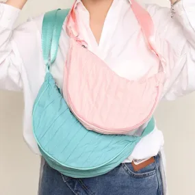 UAKISS  -  Wrinkled Cloud Shoulder Bags Women Luxury Designer Fashion Simple Crossbody Sling Bag Female Casual Versatile Fanny Packs