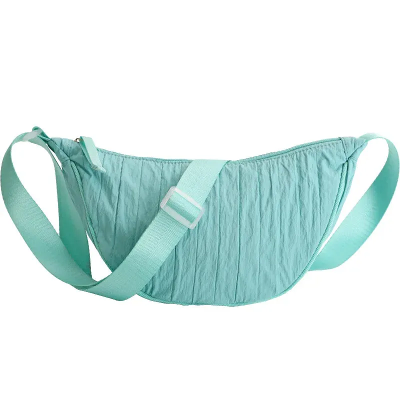 UAKISS  -  Wrinkled Cloud Shoulder Bags Women Luxury Designer Fashion Simple Crossbody Sling Bag Female Casual Versatile Fanny Packs