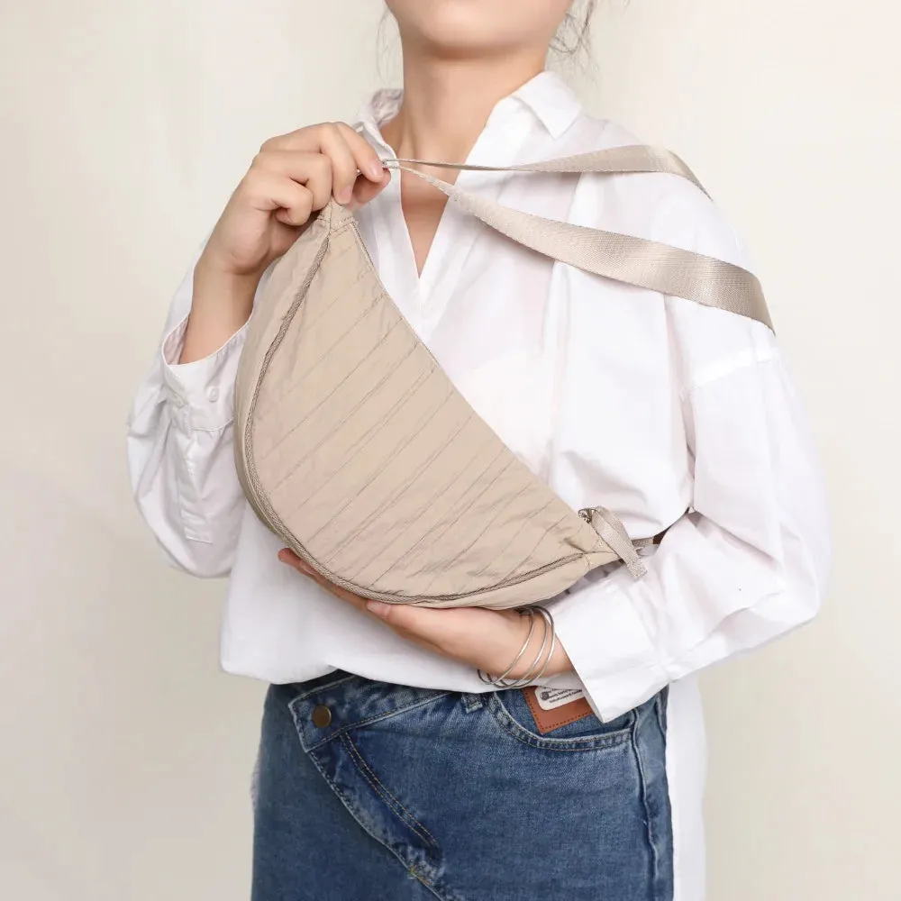 UAKISS  -  Wrinkled Cloud Shoulder Bags Women Luxury Designer Fashion Simple Crossbody Sling Bag Female Casual Versatile Fanny Packs