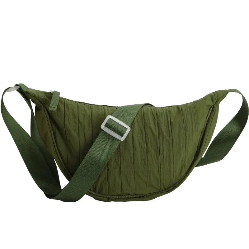 UAKISS  -  Wrinkled Cloud Shoulder Bags Women Luxury Designer Fashion Simple Crossbody Sling Bag Female Casual Versatile Fanny Packs