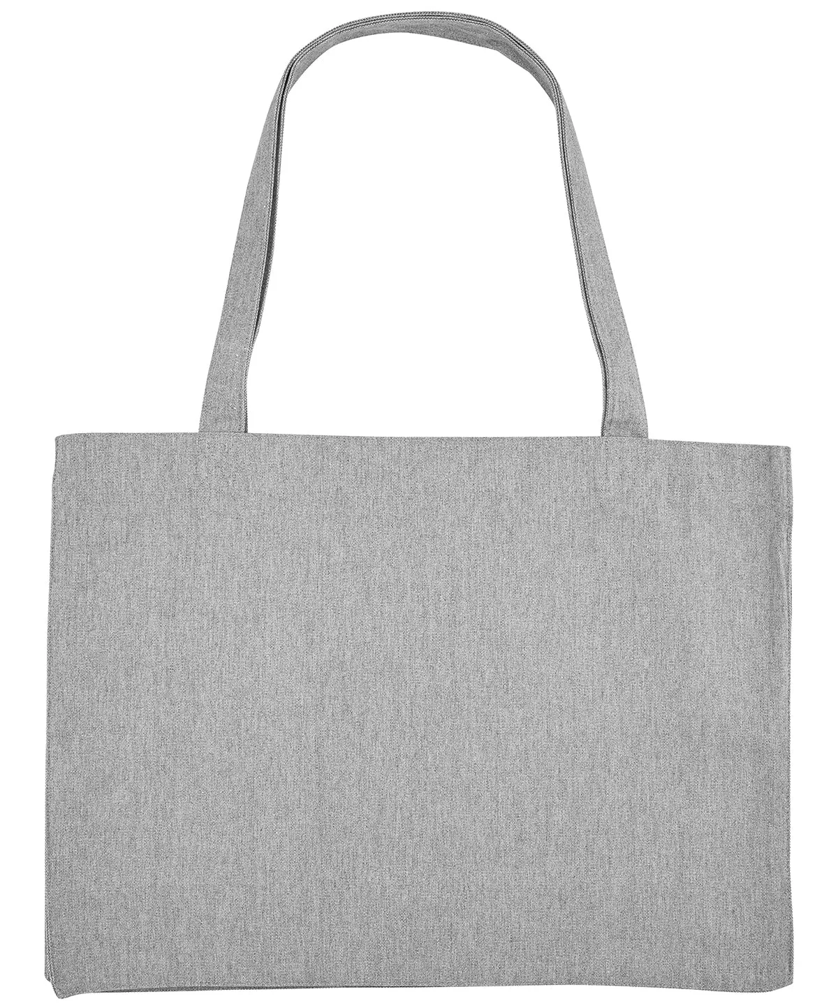 Woven shopping bag (STAU762) | Heather Grey